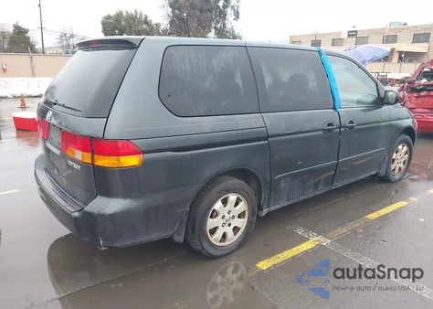 2003 Honda Odyssey Lx from USA, damaged, VIN 5FNRL18543B050510
